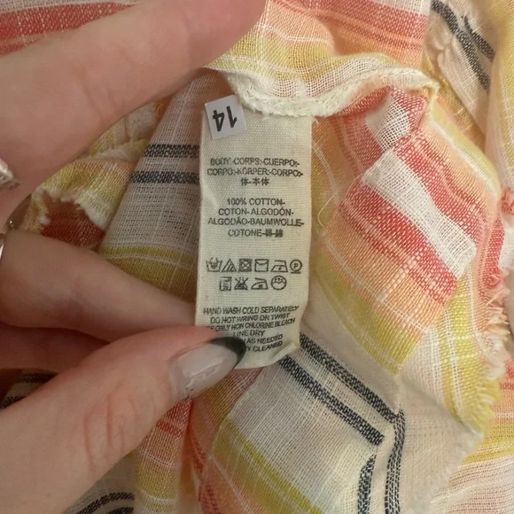 Free People Multicolor Striped Tunic - Picture 5 of 5